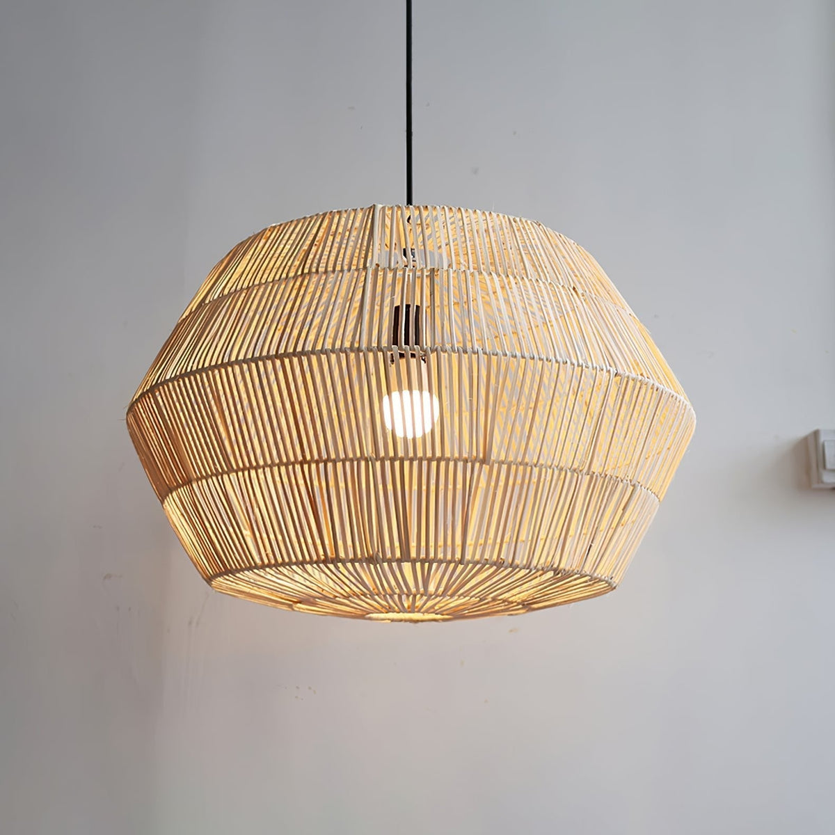 Cucarel hanglamp van rotan