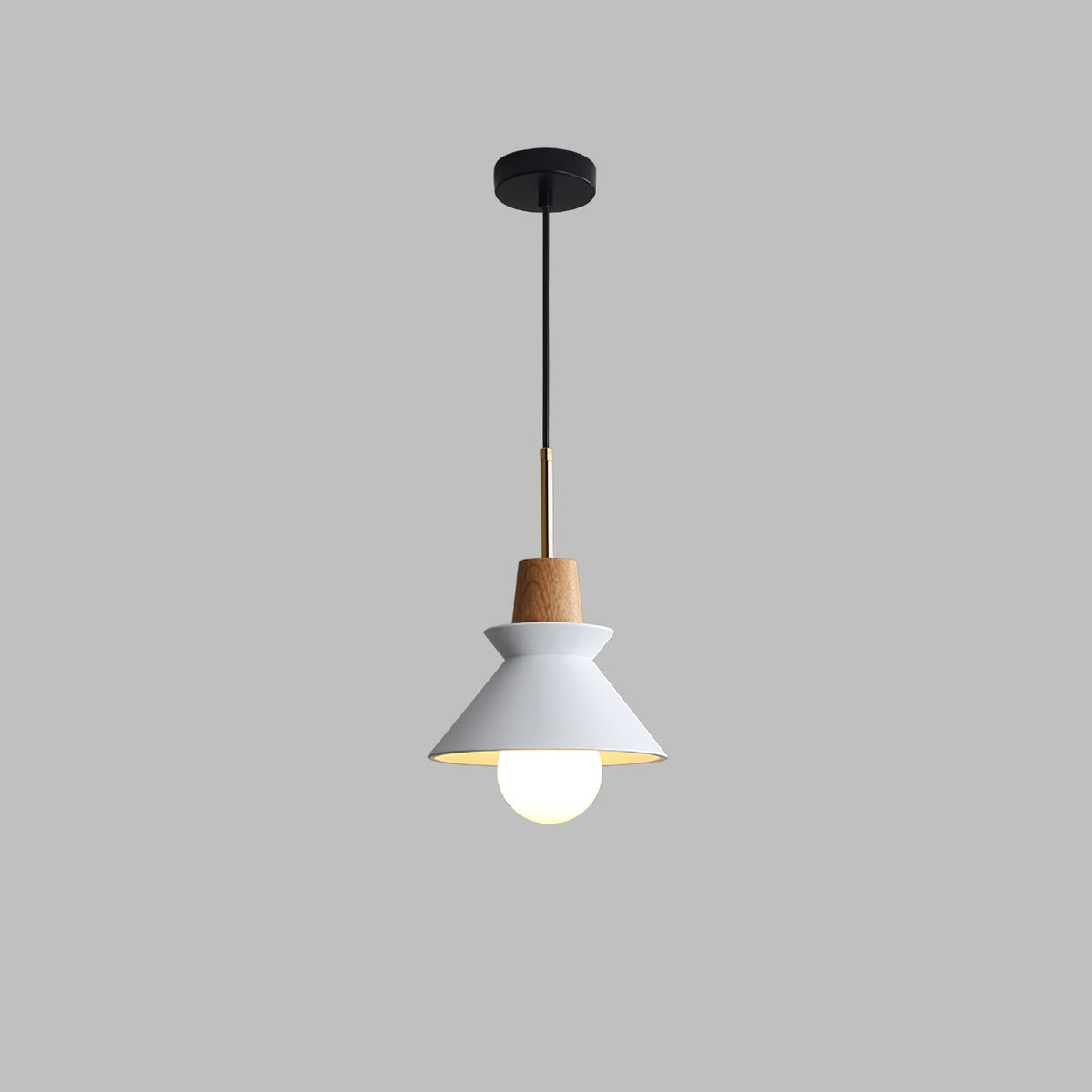 Revelo hanglamp hout Scandinavisch minimalistisch