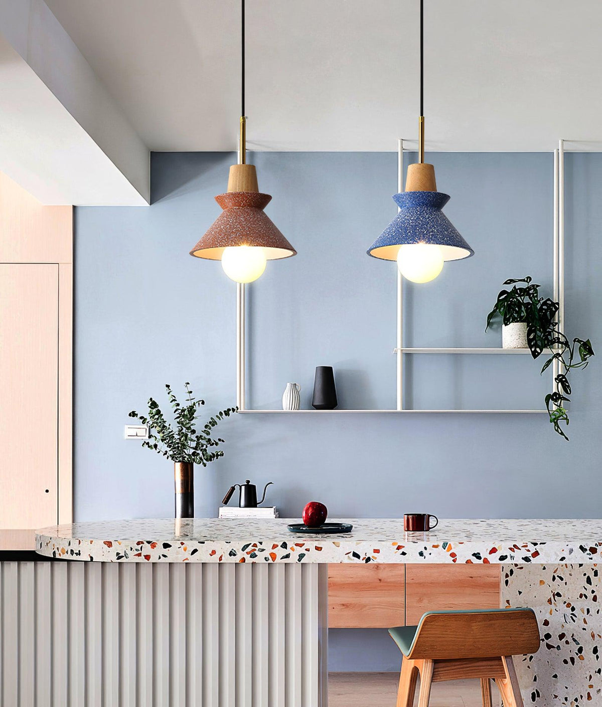 Revelo hanglamp hout Scandinavisch minimalistisch