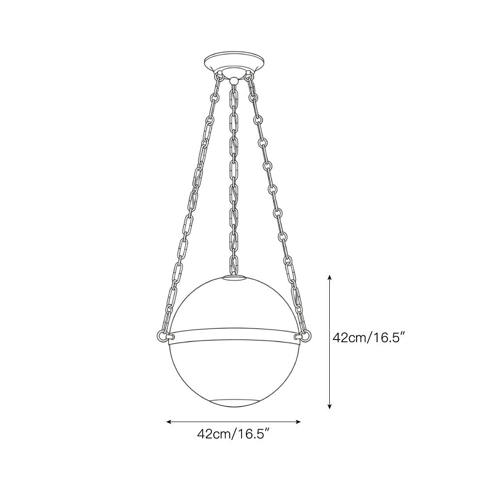 Calanelia Sphere No.2 Moderne hanglamp