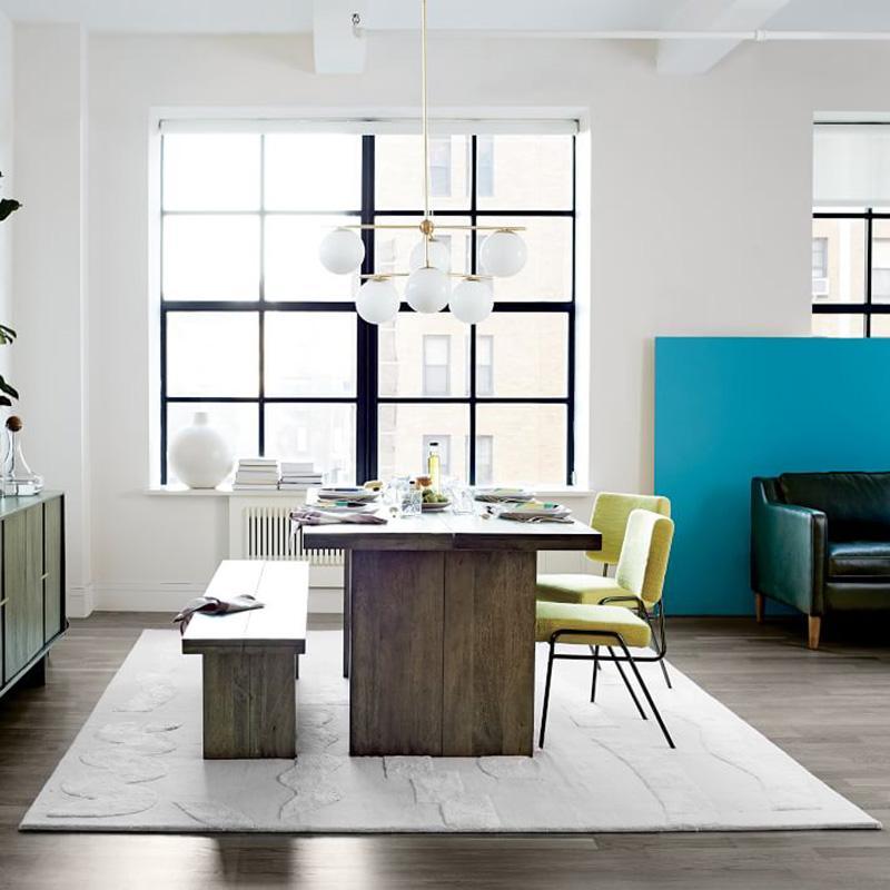 Casoella Kroonluchter met bolvormige kap en steel, moderne goudkleurige afwerking