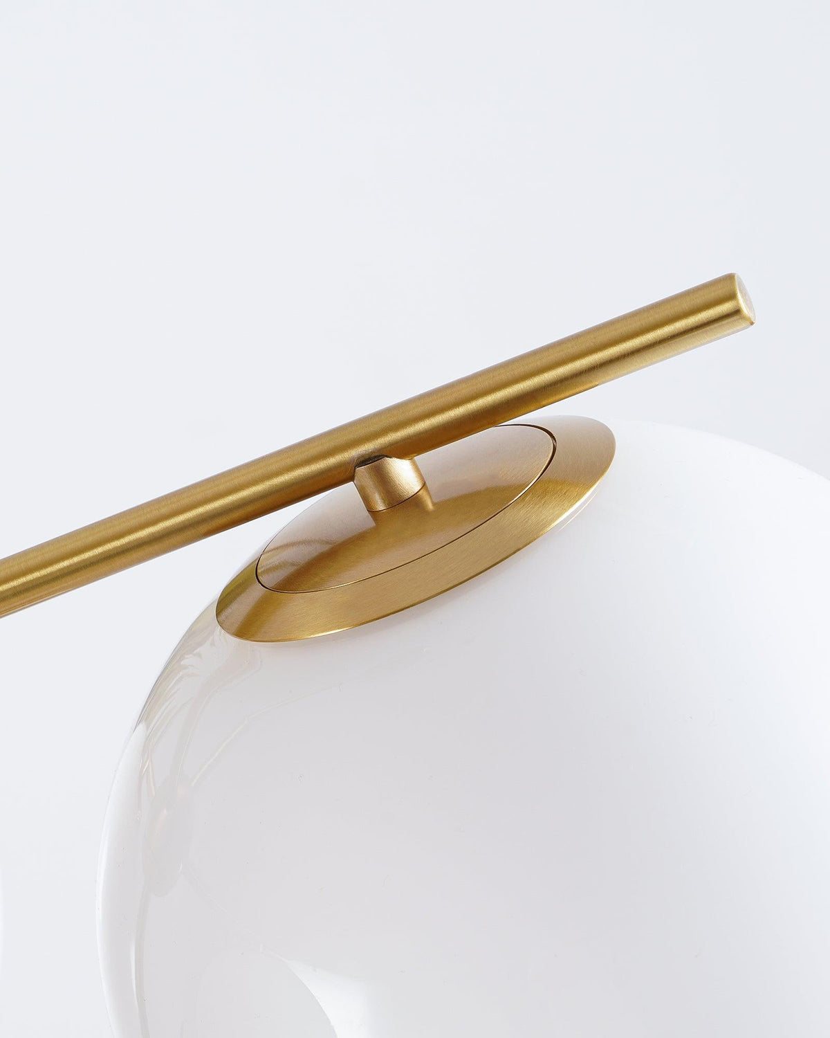 Casoella Kroonluchter met bolvormige kap en steel, moderne goudkleurige afwerking