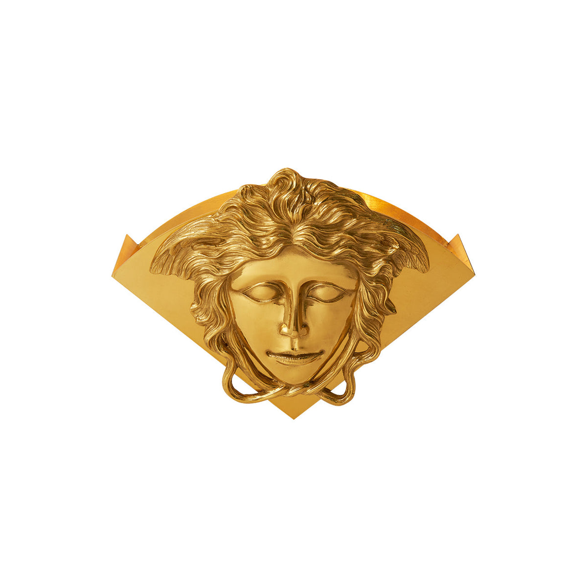 Sphinx messing wandlamp