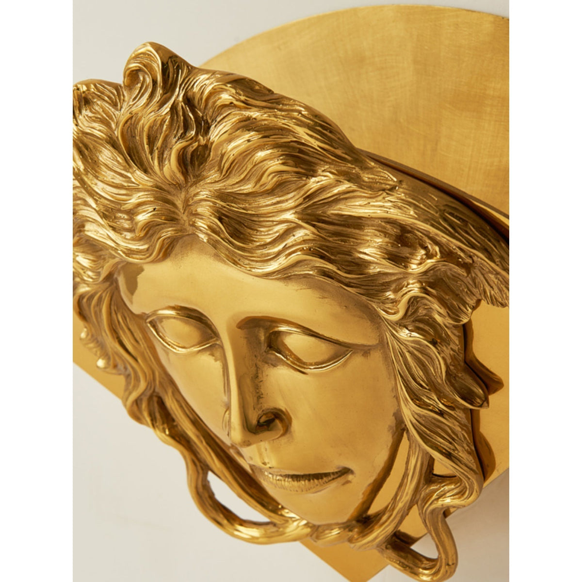 Sphinx messing wandlamp