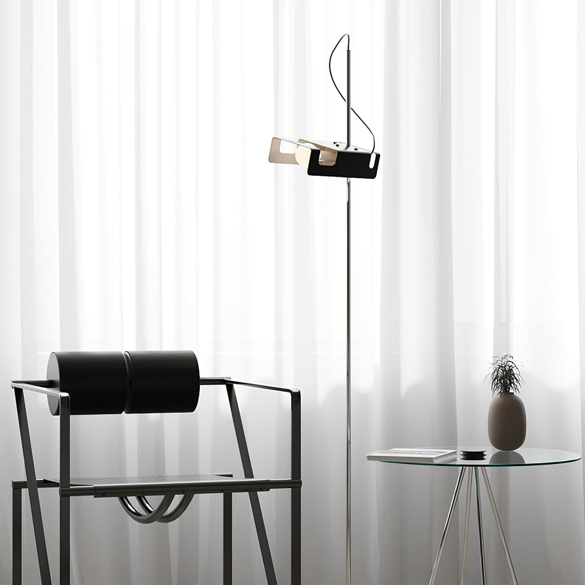 Merven minimalistische vloerlamp