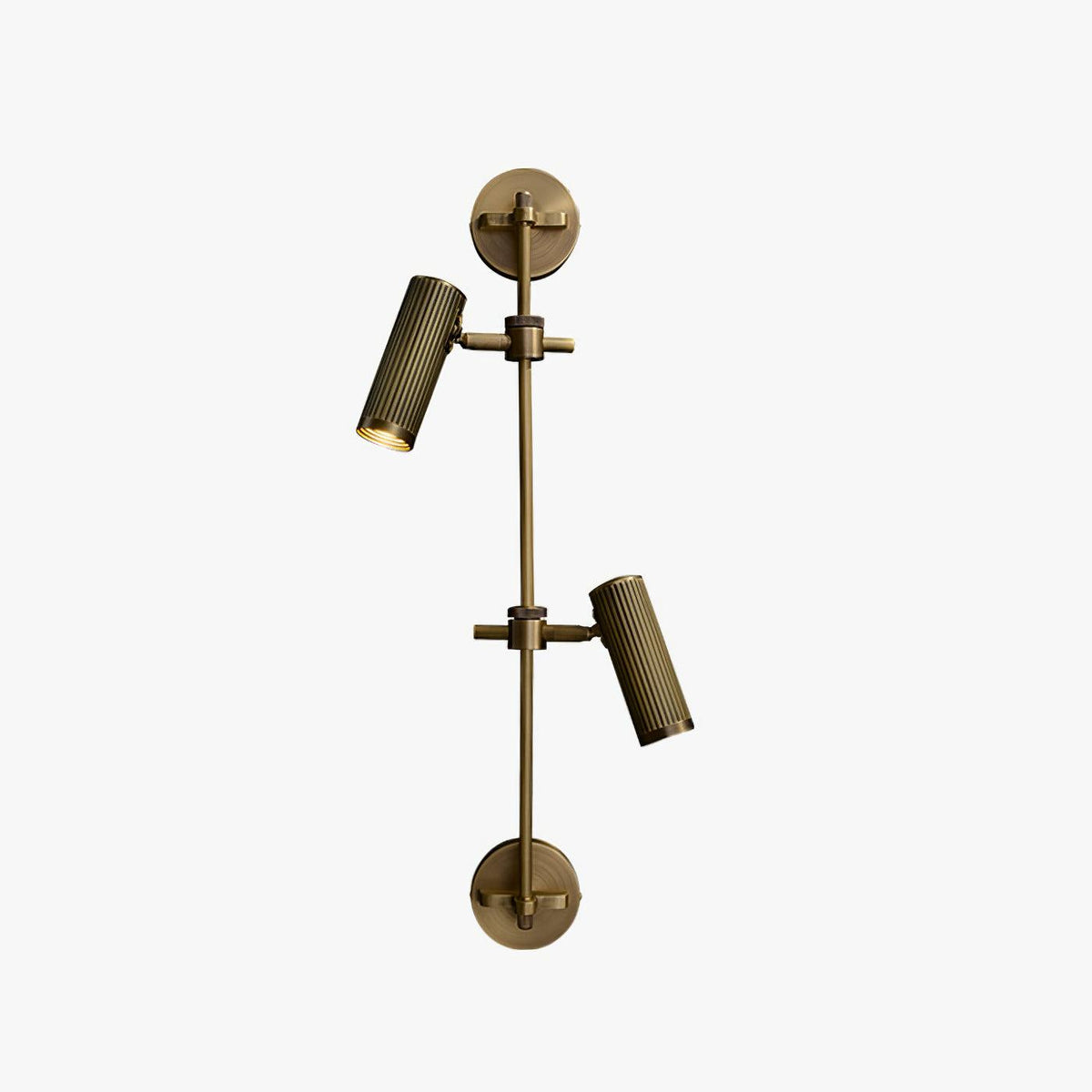 Kirixel wandlamp in messing
