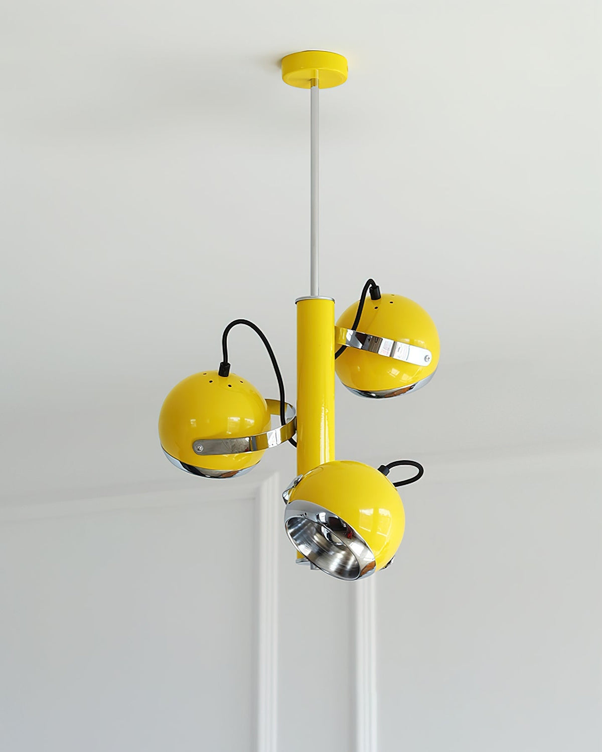 Sorenelle hanglamp Rood Metaal