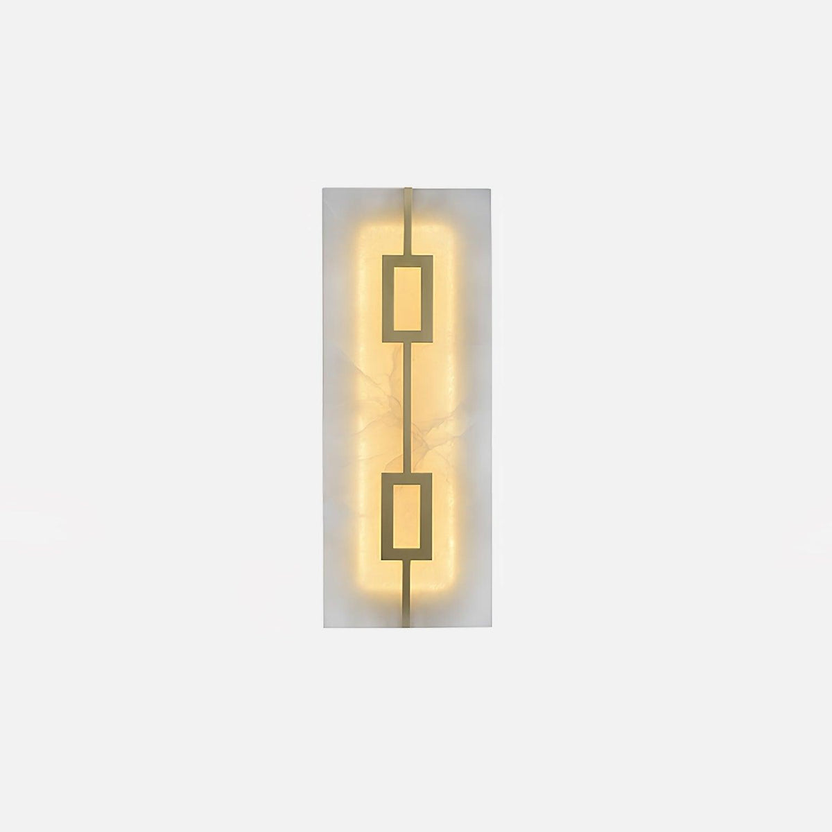 Alvelor geometrische wandlamp met albasten kap