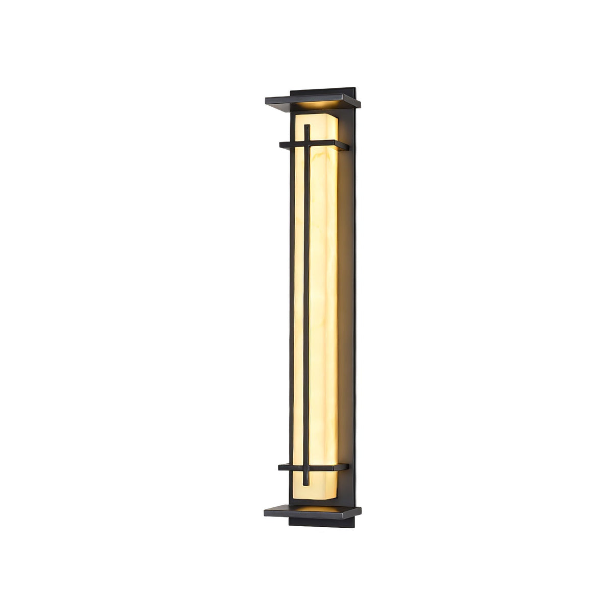Marcell albast vierkante wandlamp