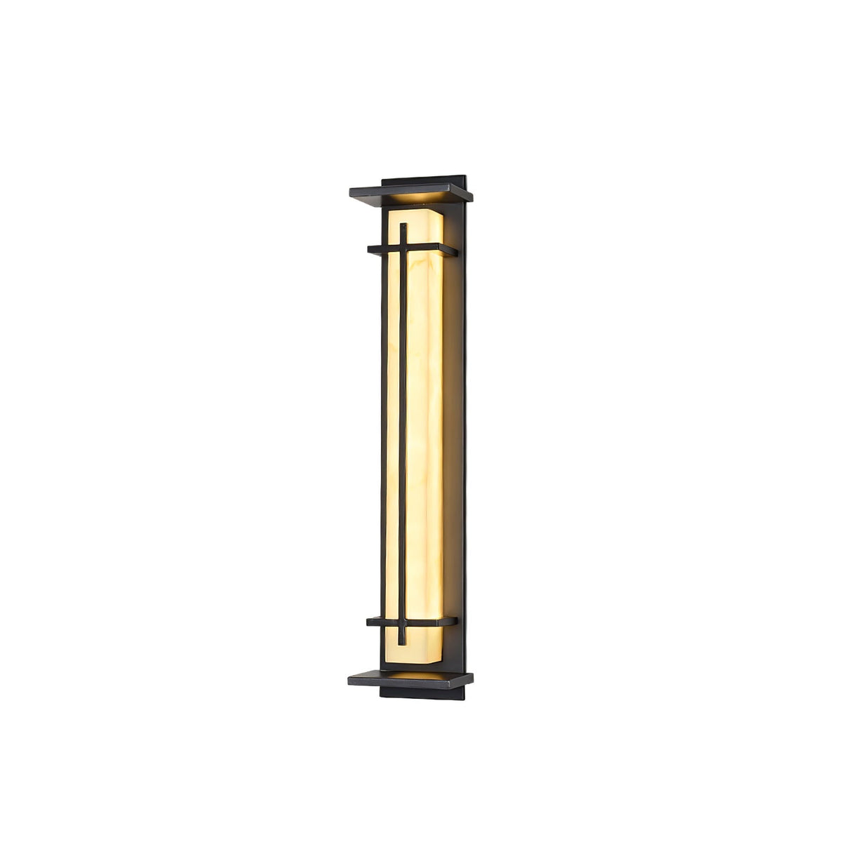 Marcell albast vierkante wandlamp
