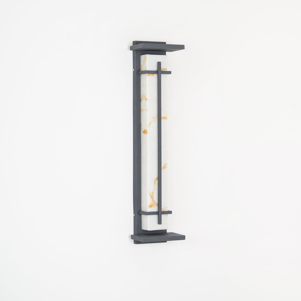 Marcell albast vierkante wandlamp