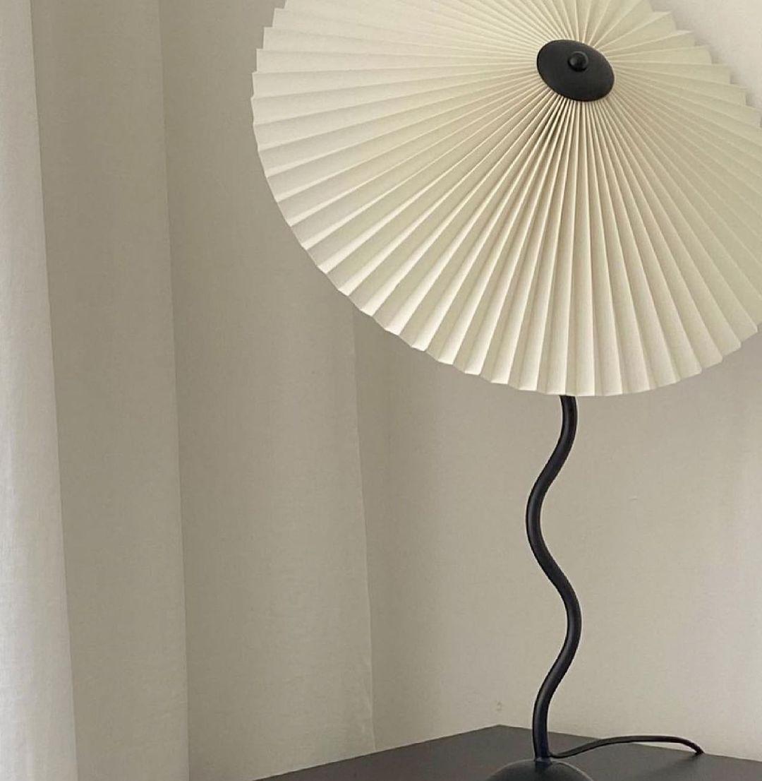 Vioro tafellamp van textiel