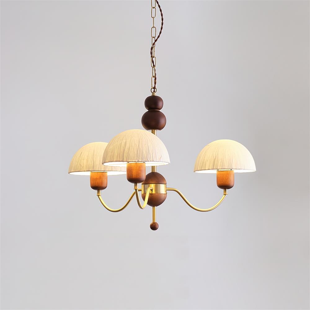 Core kroonluchter Rijstpapier Mid-Century