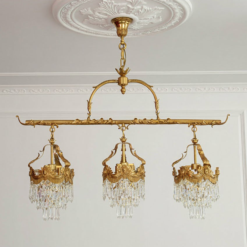 Seraphelion Stained kristal Linear hanglamp