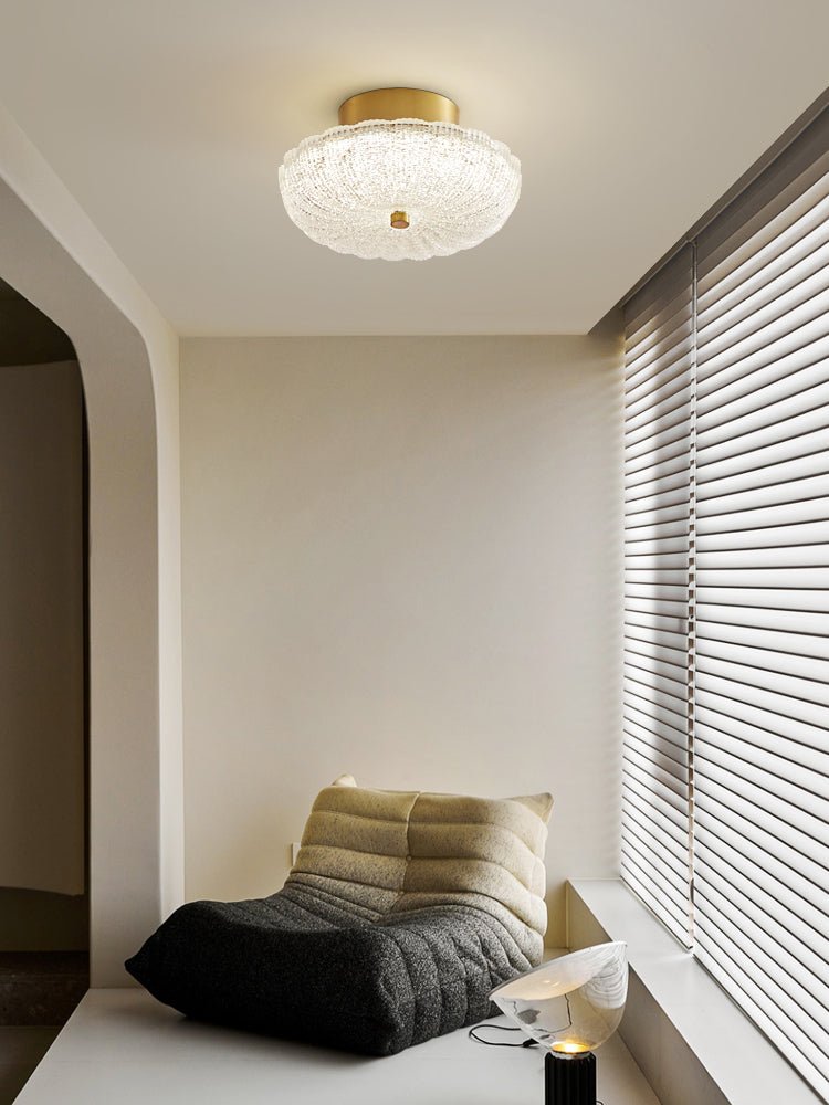 Evraeel Moderne minimalistische plafondlamp met sterrenhemel glas