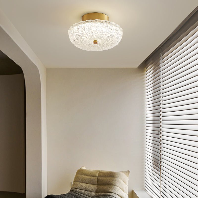 Evraeel Moderne minimalistische plafondlamp met sterrenhemel glas