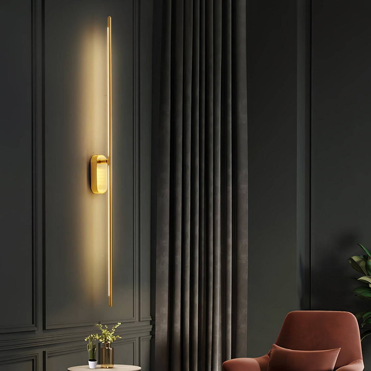 Vrysl wandlamp Staafvorm Met Stekker Minimalistisch