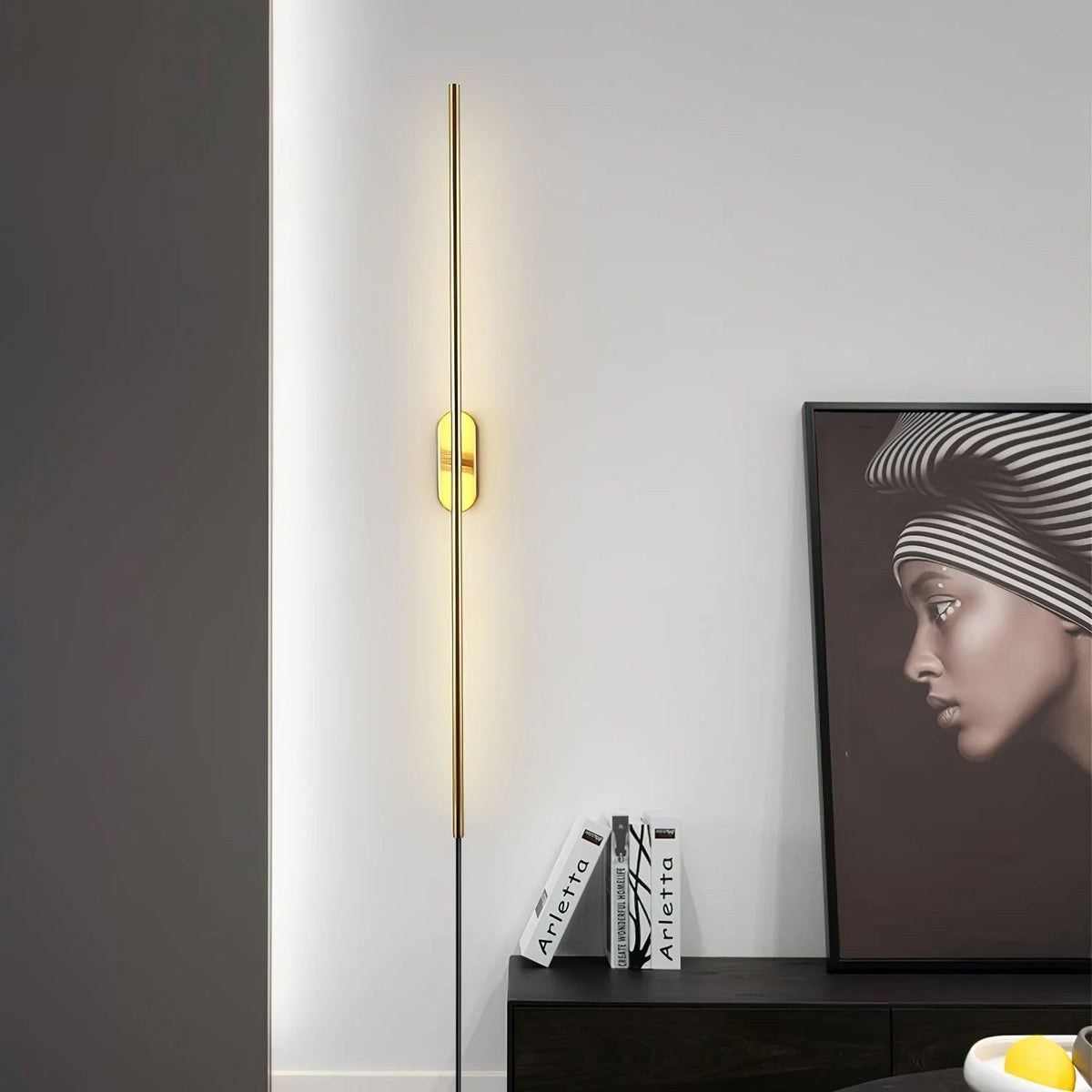 Vrysl wandlamp Staafvorm Met Stekker Minimalistisch