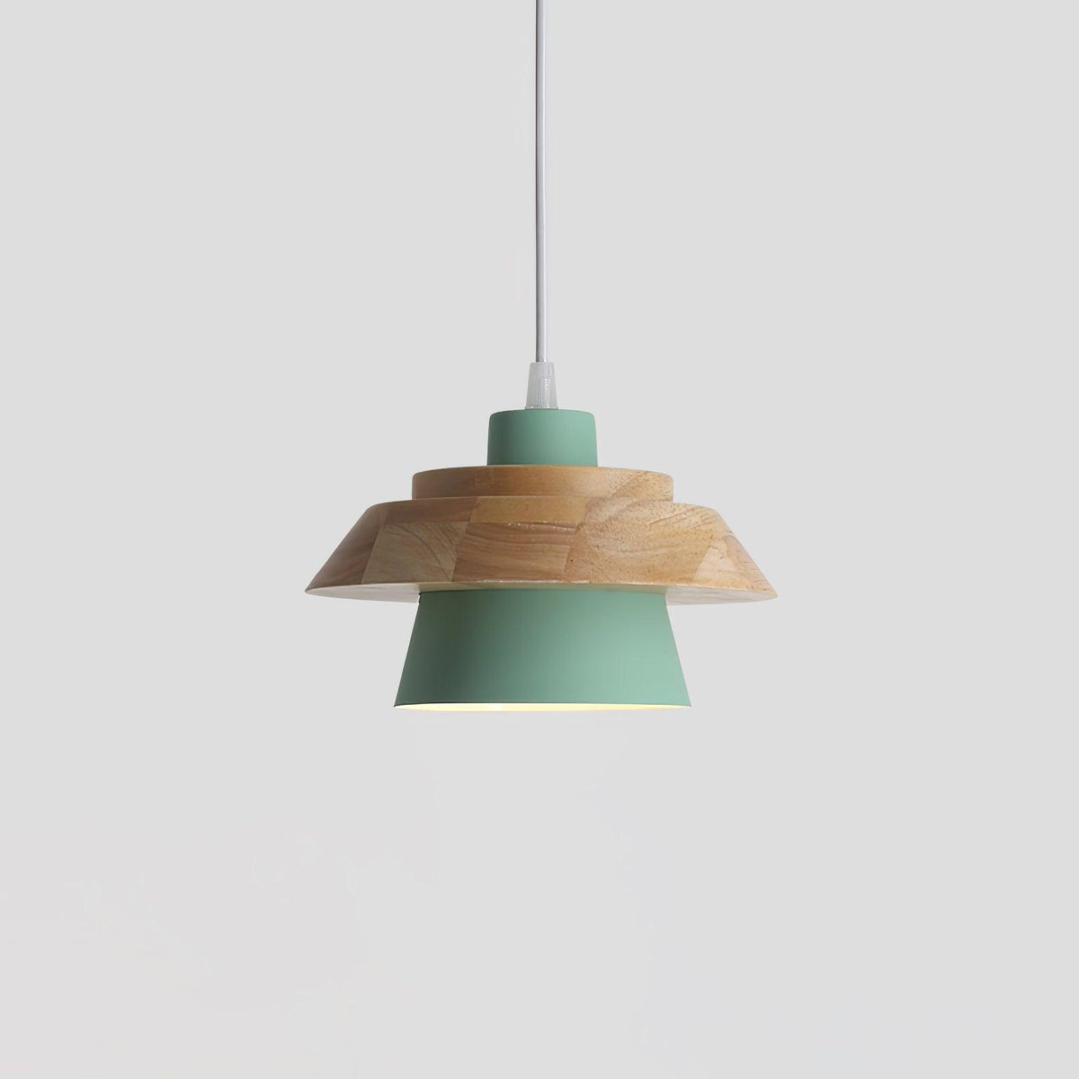 Morrowe Stone hout hanglamp