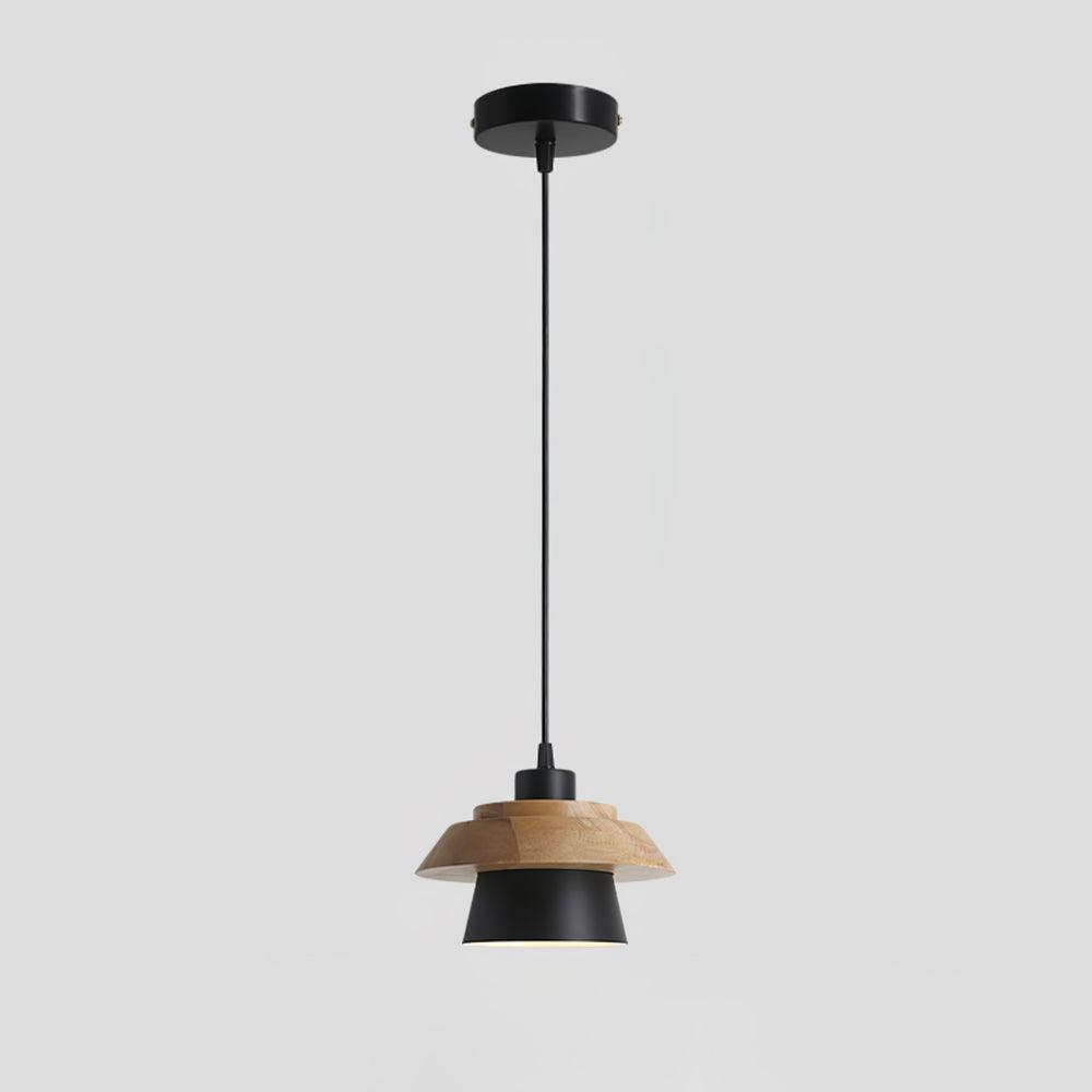 Morrowe Stone hout hanglamp