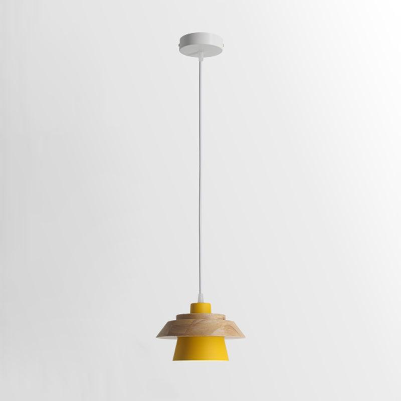 Morrowe Stone hout hanglamp