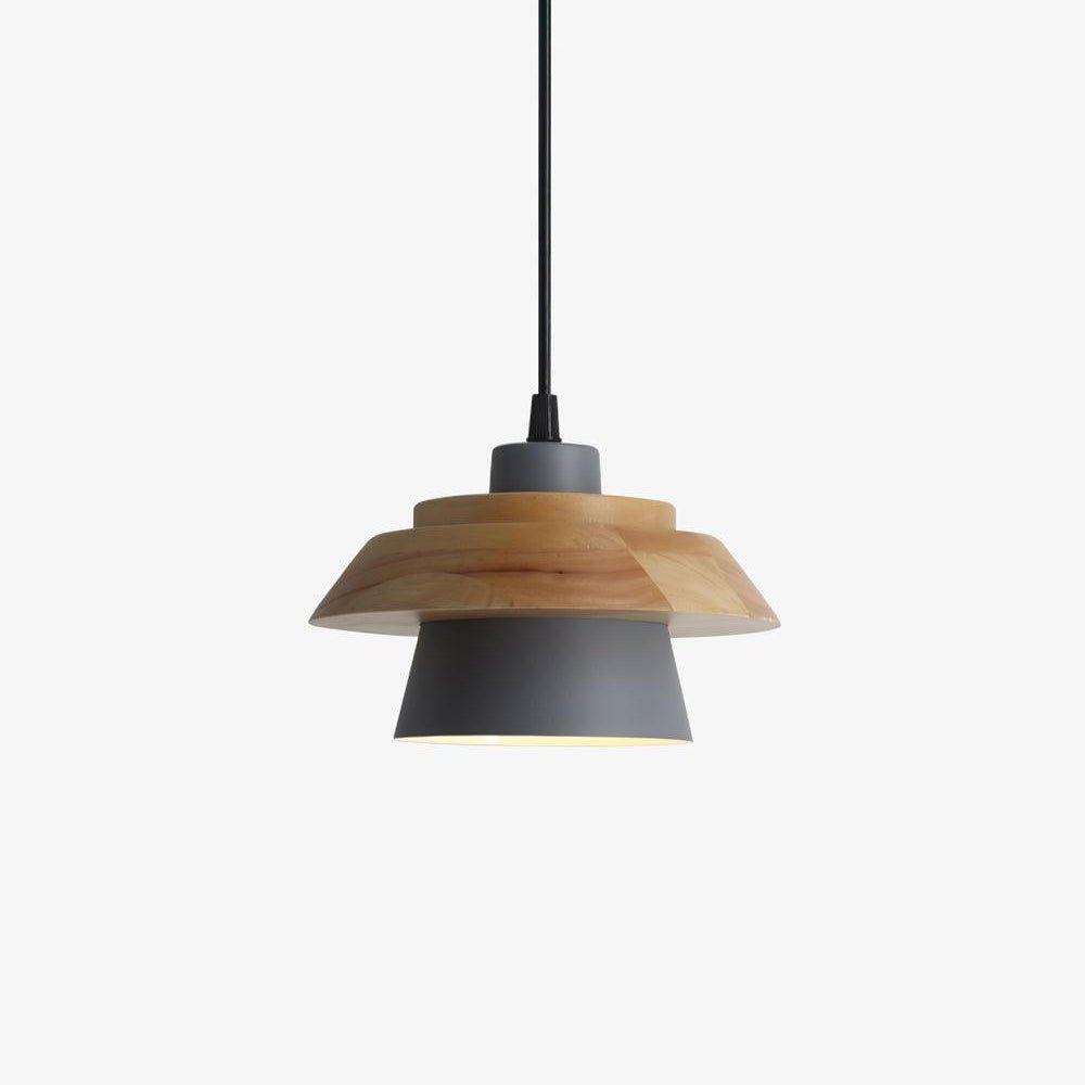 Morrowe Stone hout hanglamp