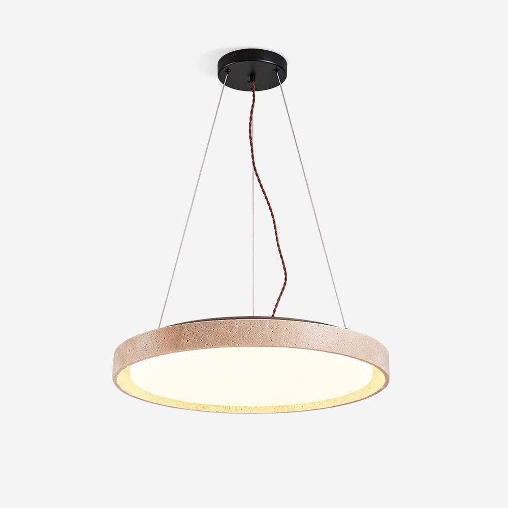 Tavaneria hanglamp travertin Ring