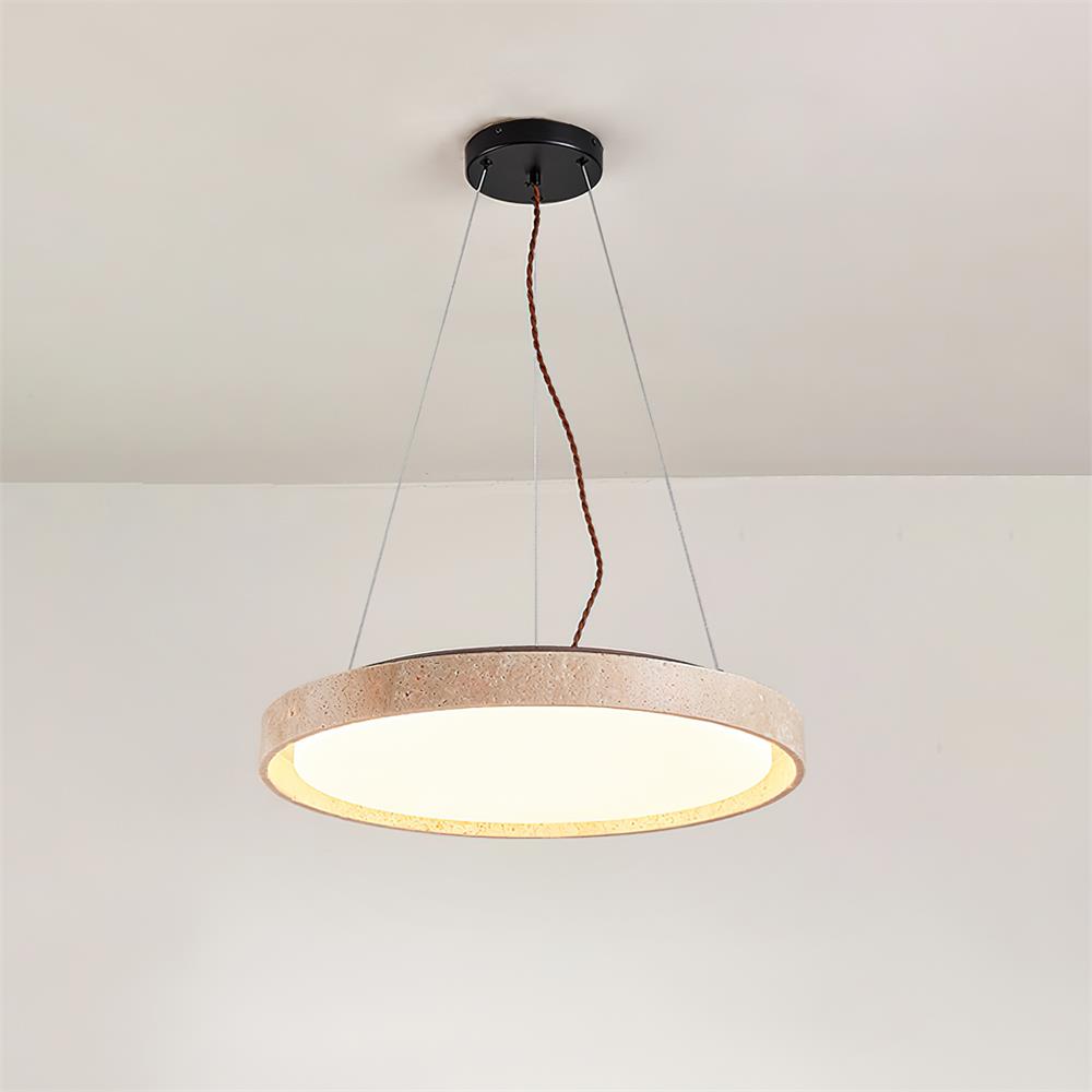 Tavaneria hanglamp travertin Ring
