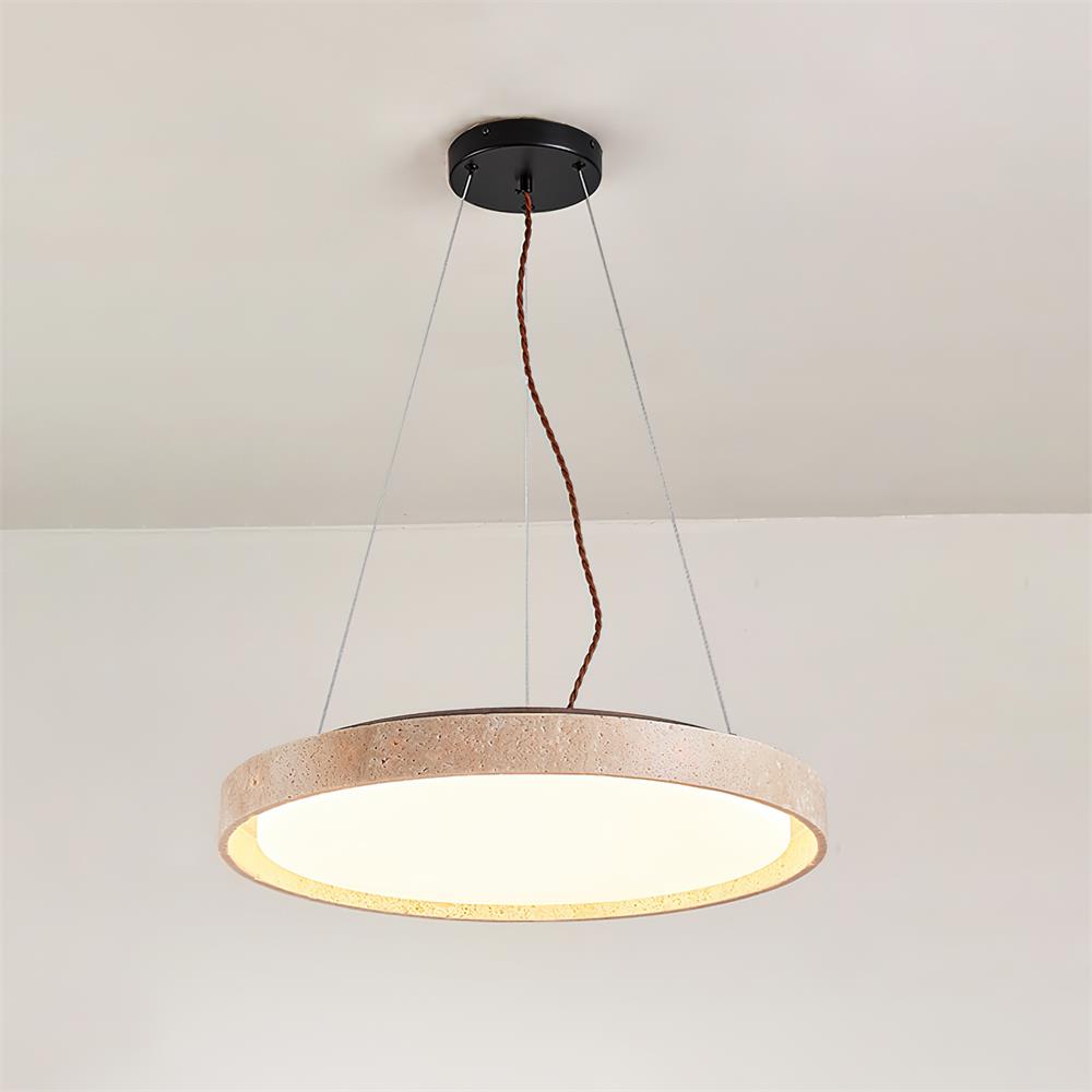 Tavaneria hanglamp travertin Ring
