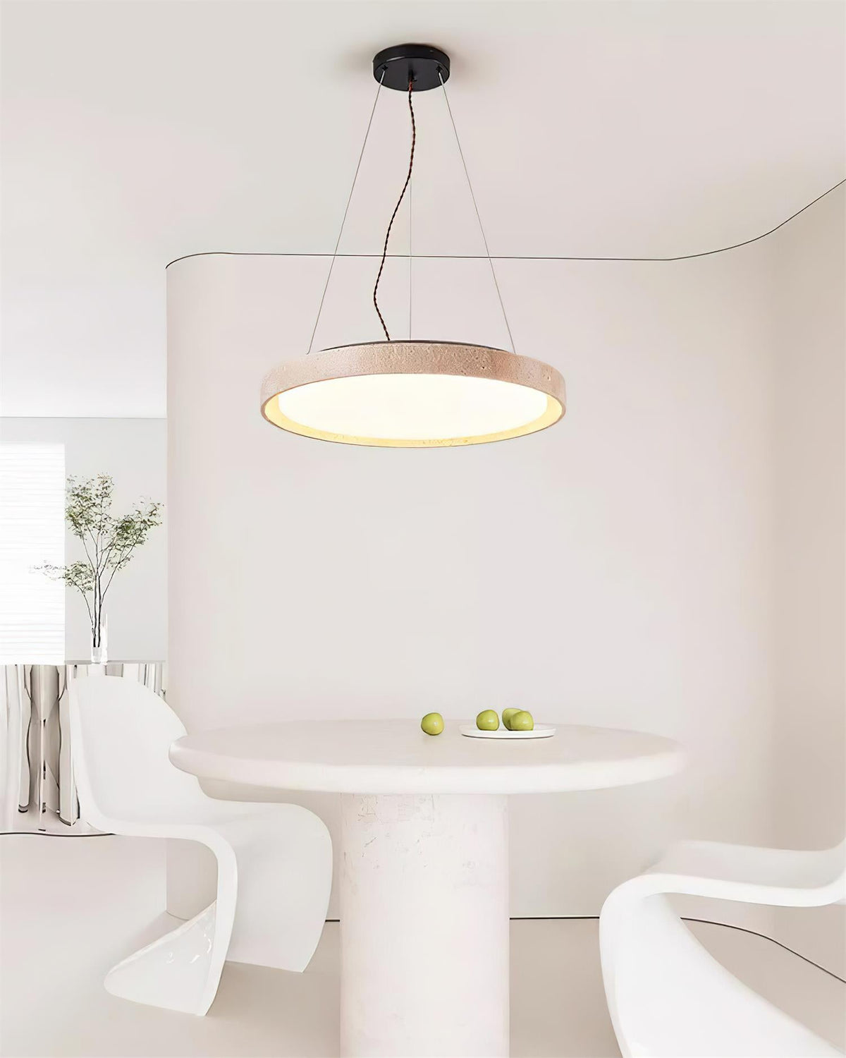 Tavaneria hanglamp travertin Ring