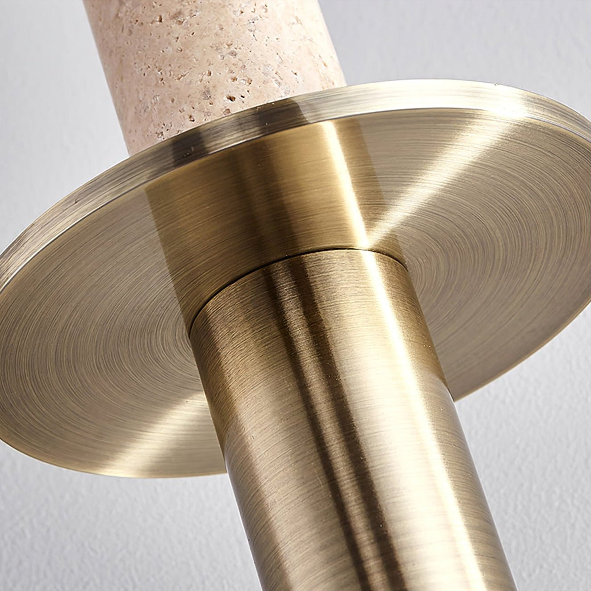 Valanise Dual Cylinder travertin hanglamp