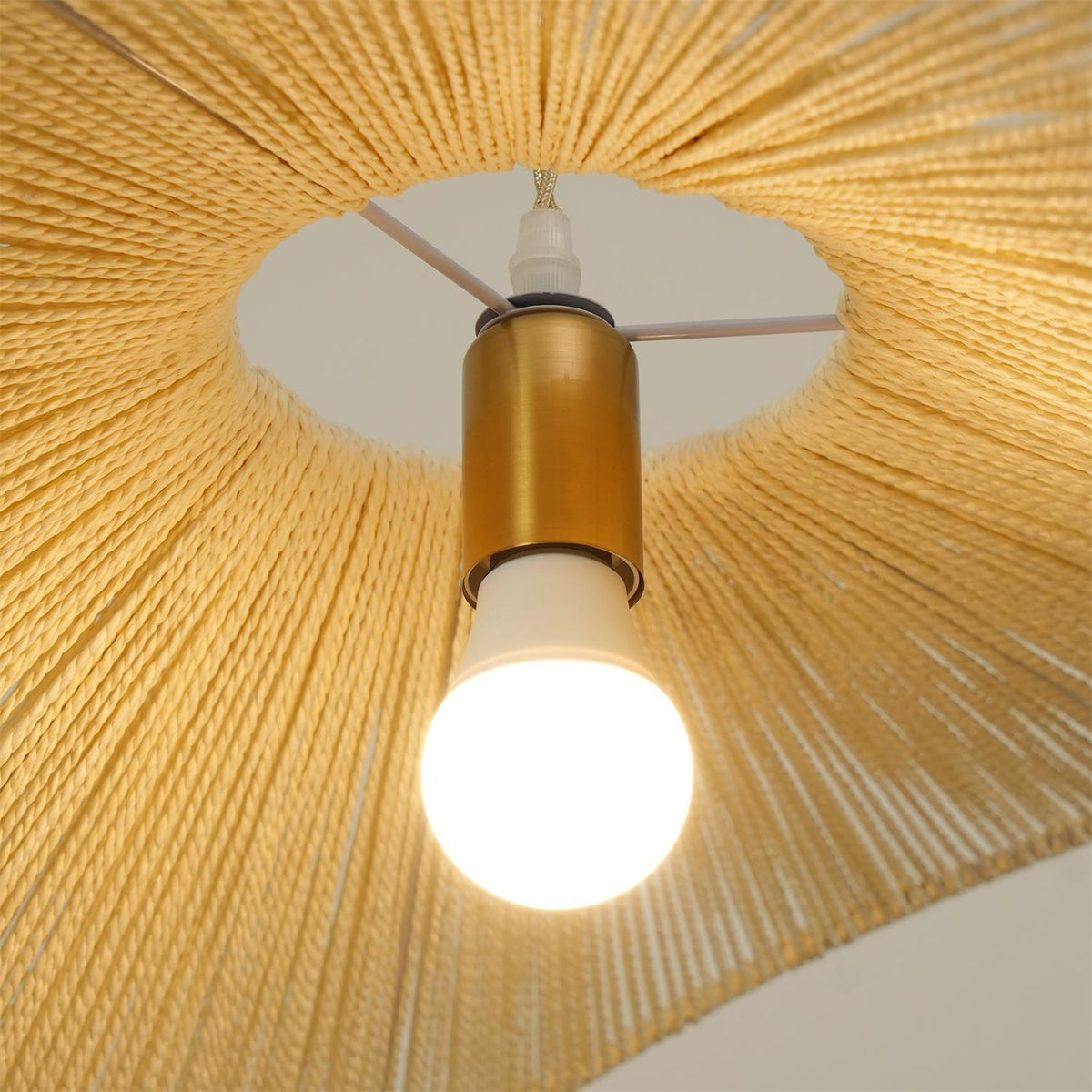 Canoeria handgeweven natuurlijke rotan hanglamp