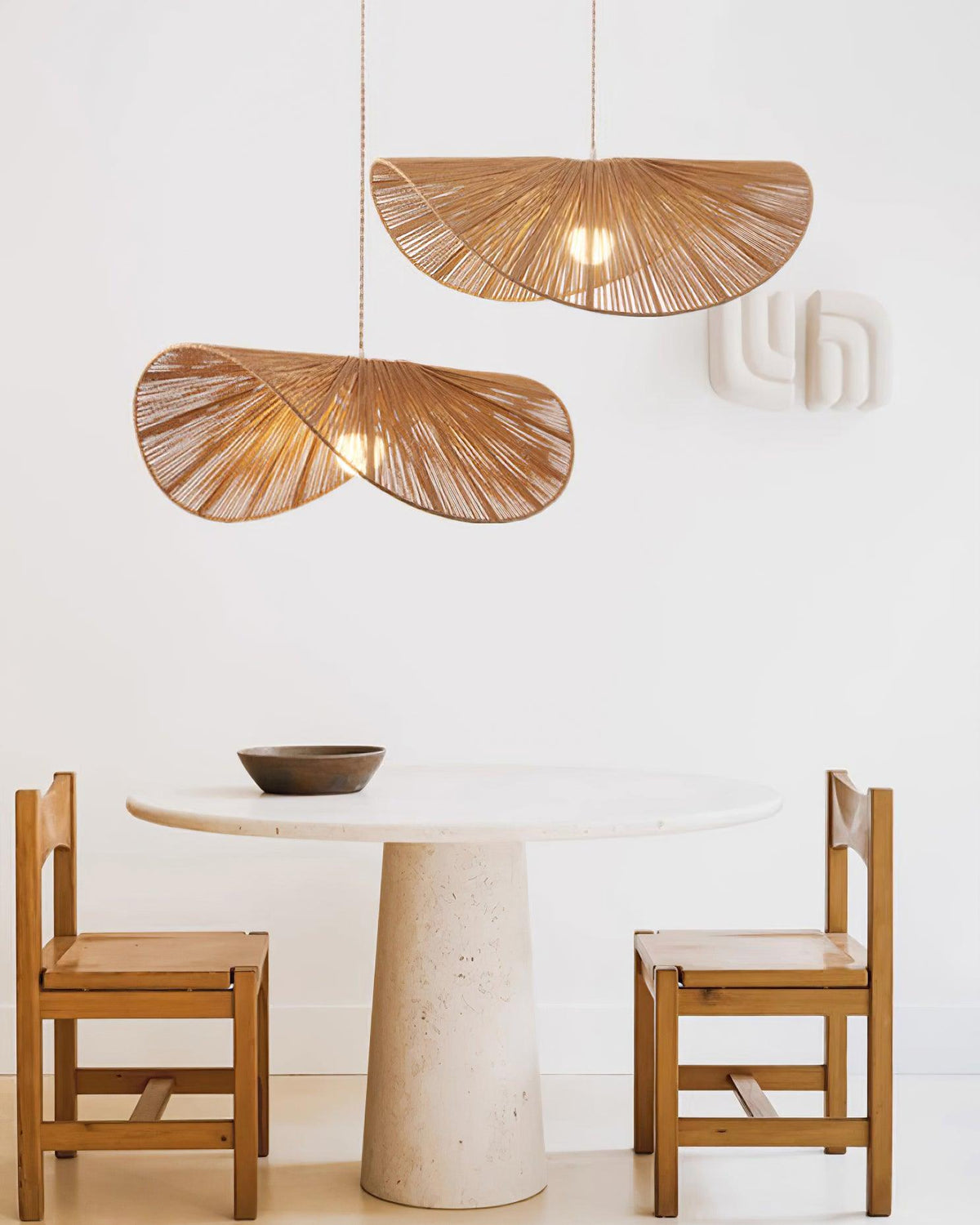 Canoeria handgeweven natuurlijke rotan hanglamp