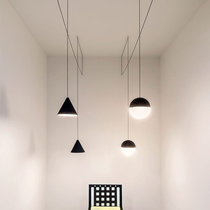 Fio Kunststof minimalistische hanglamp