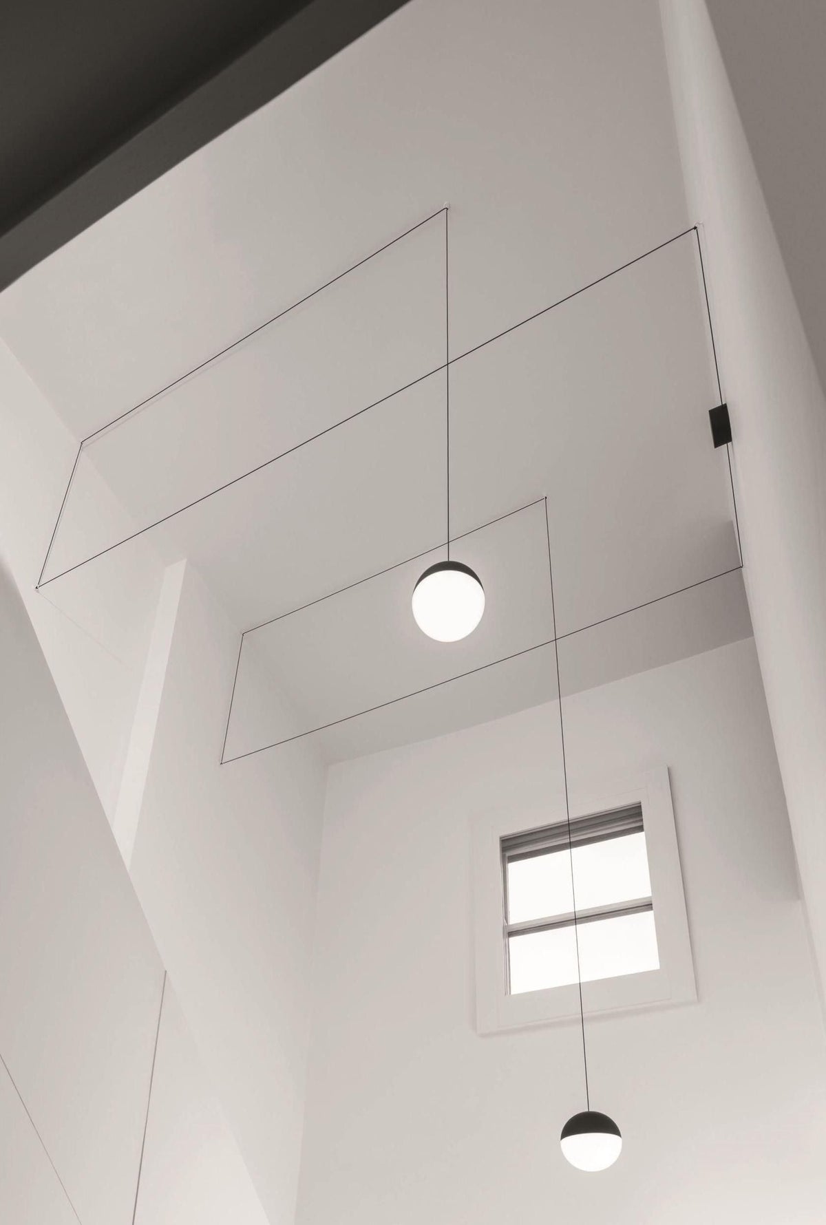 Fio Kunststof minimalistische hanglamp