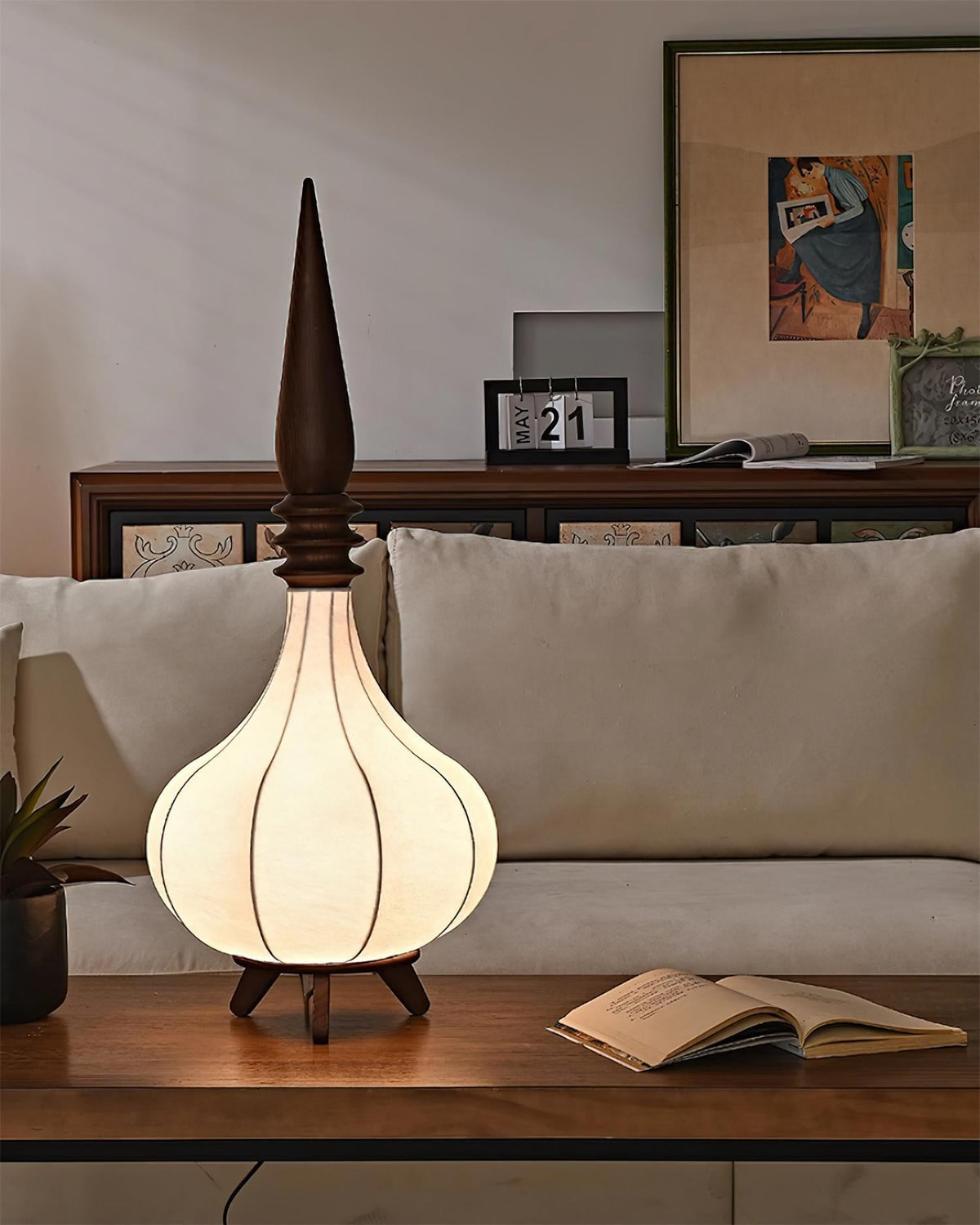 Pagoda vloerlamp