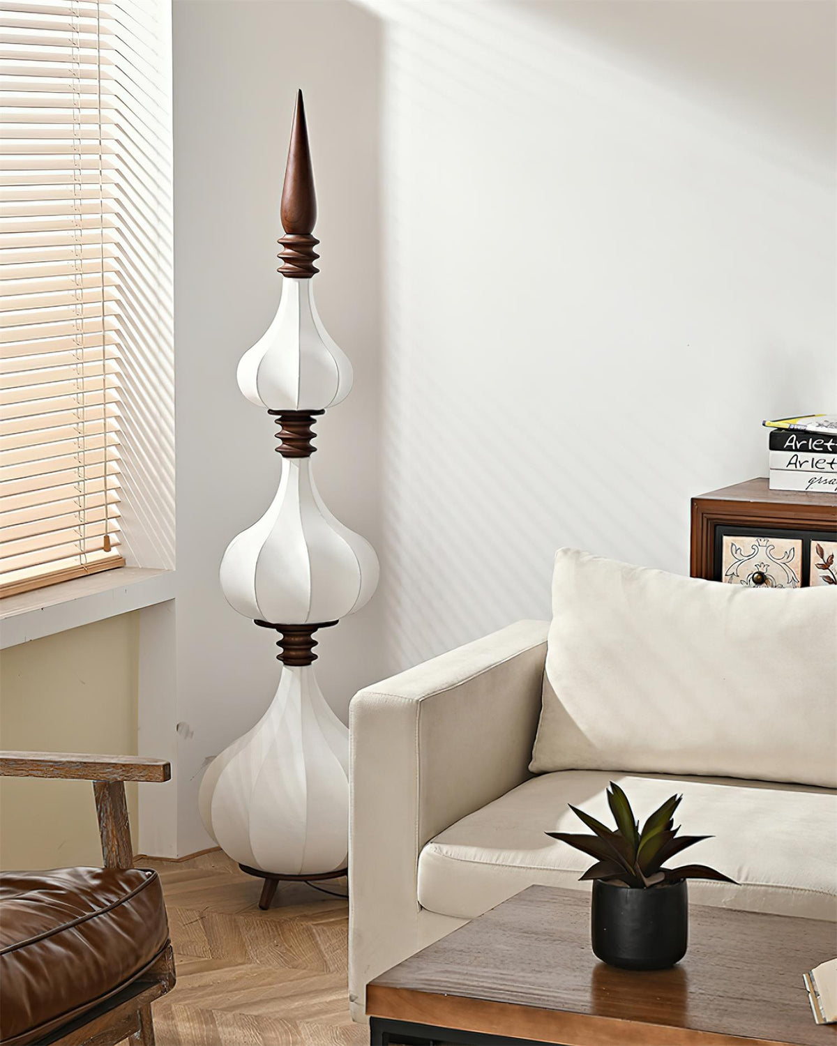 Pagoda vloerlamp