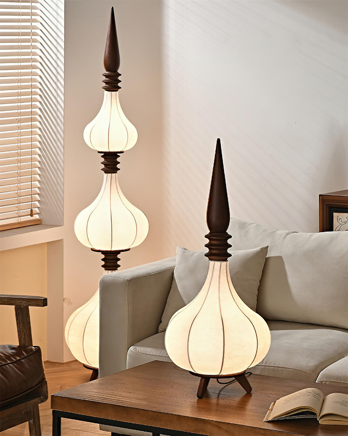 Pagoda vloerlamp