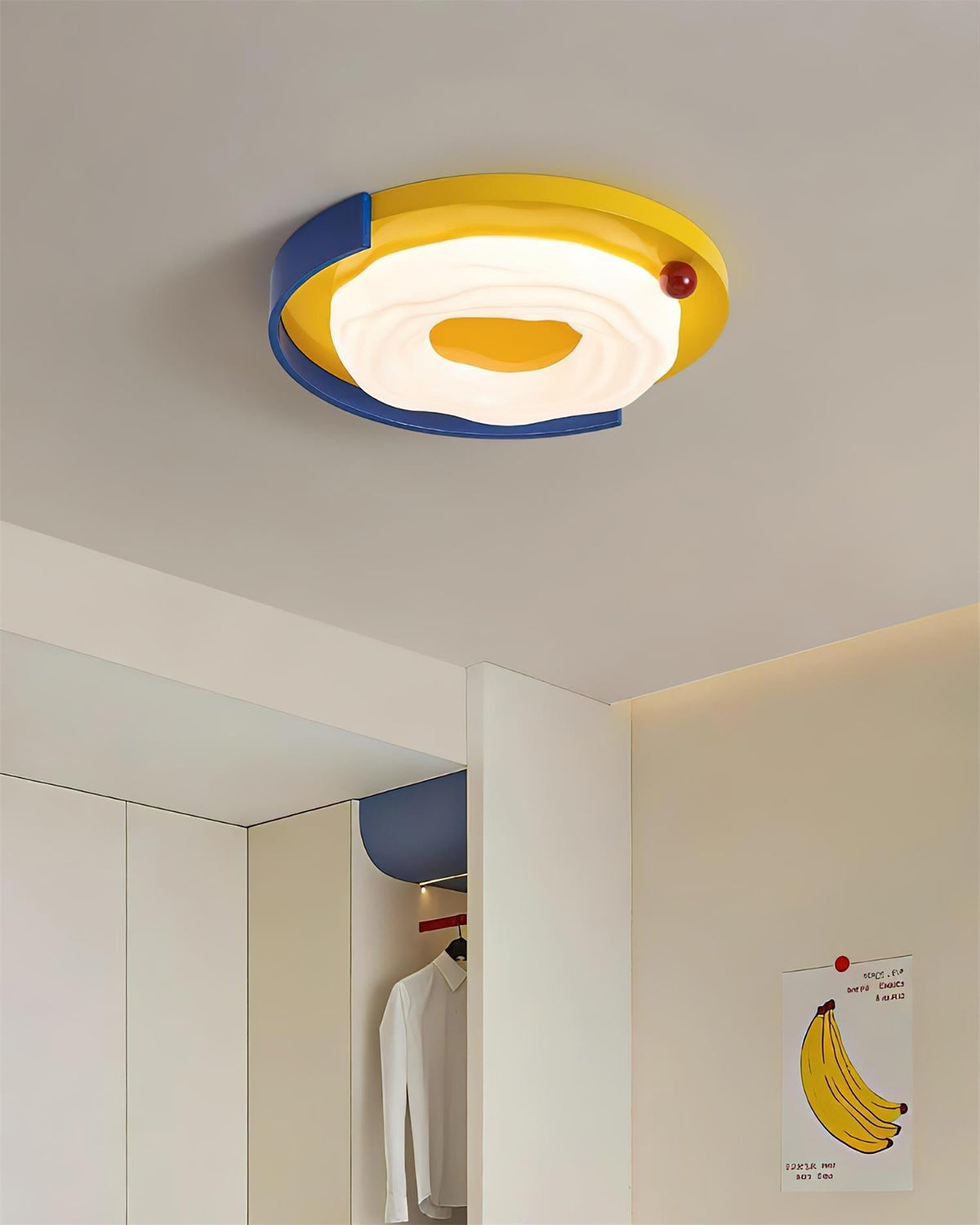 Mondrian's plafondlamp