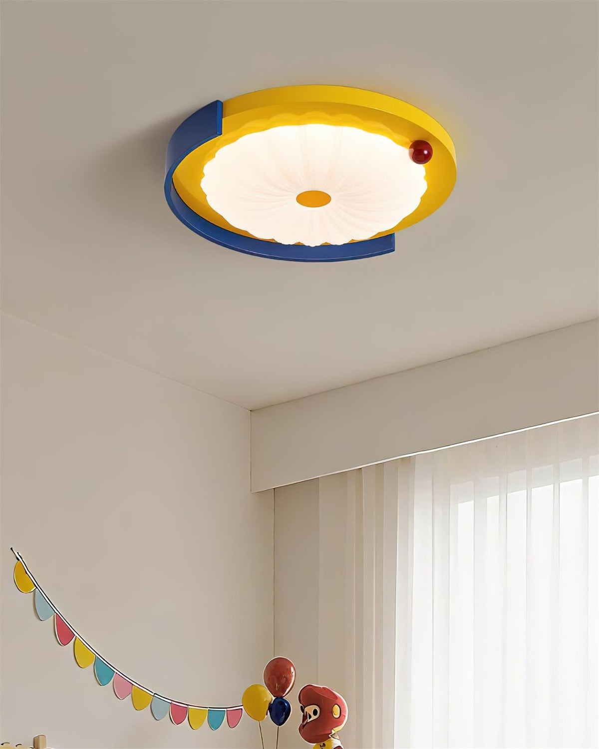 Mondrian's plafondlamp