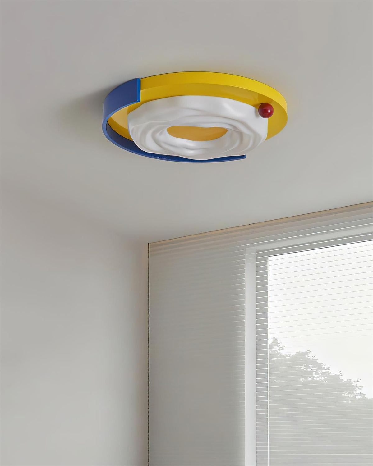 Mondrian's plafondlamp