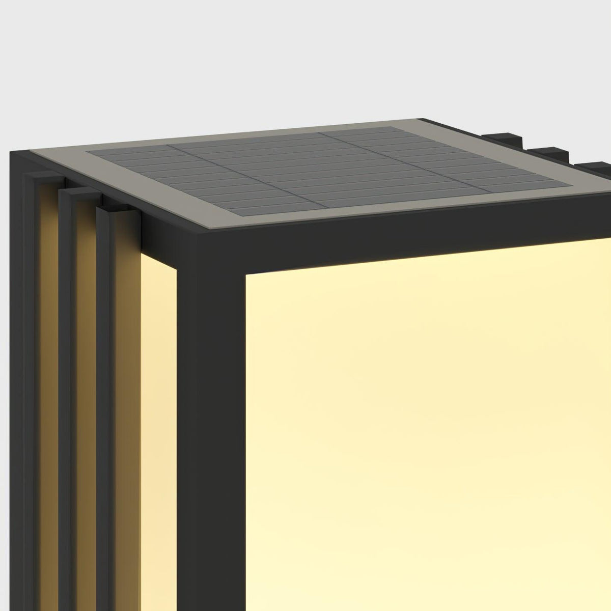 Rivenena buitenverlichting rechthoekig zonsondergangpatroon minimalistisch voor tuin