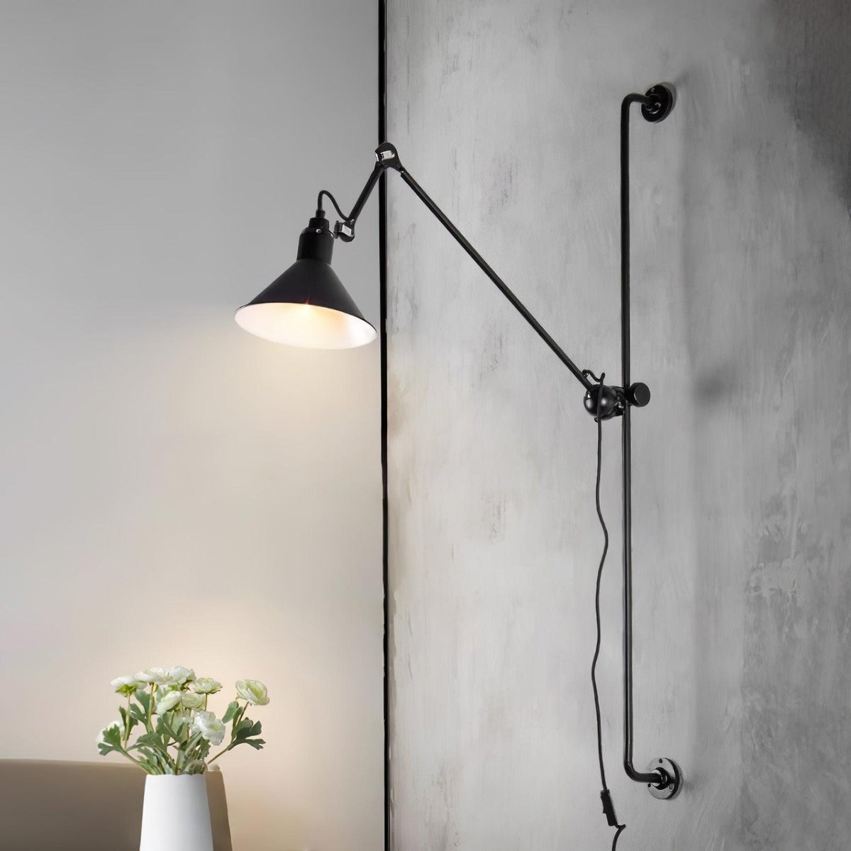 Dral Support Frame Rocker wandlamp