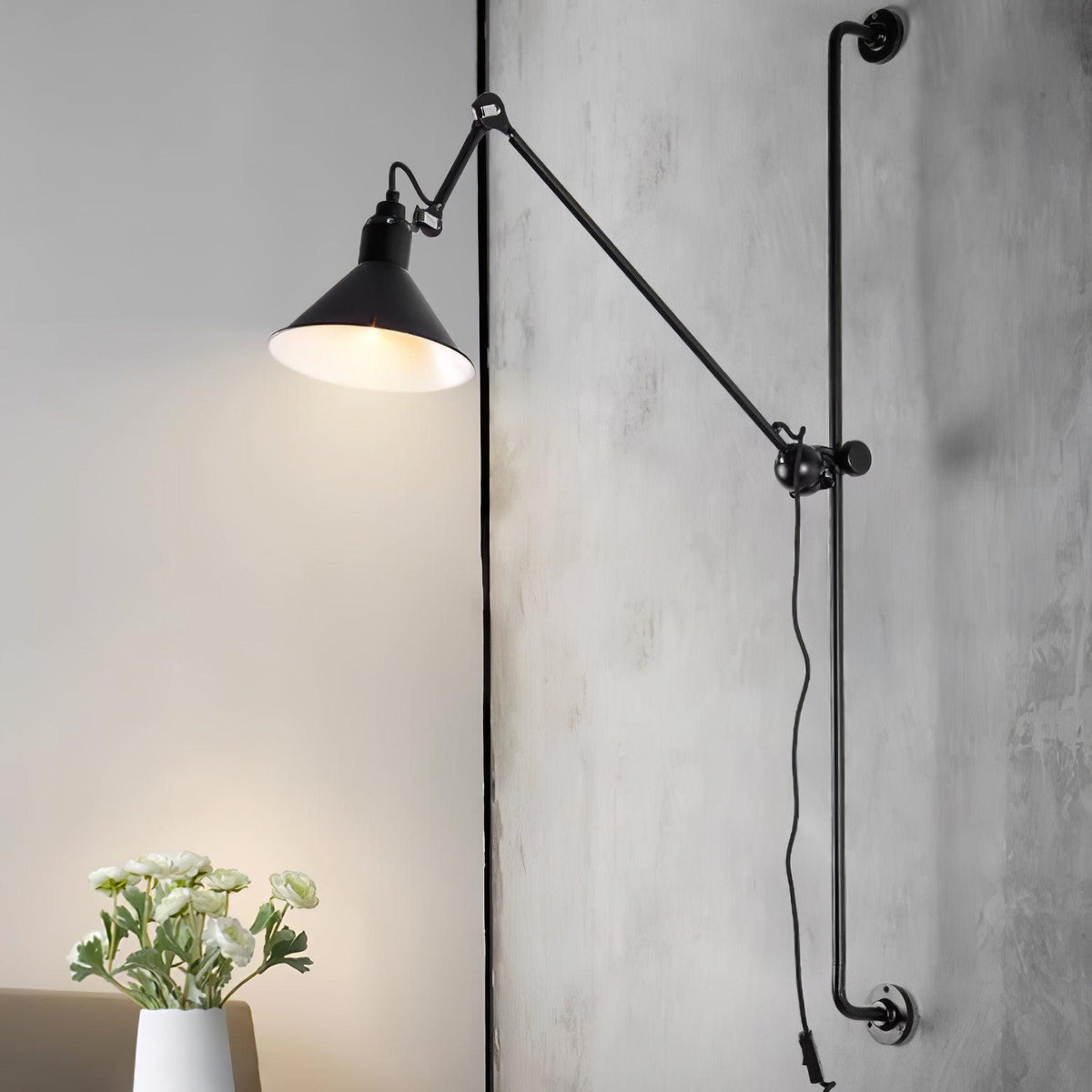 Dral Support Frame Rocker wandlamp