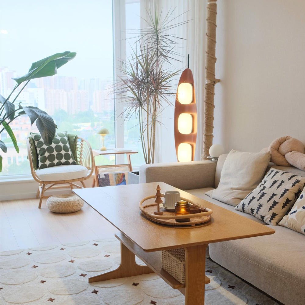 Camirara vloerlamp in marmer