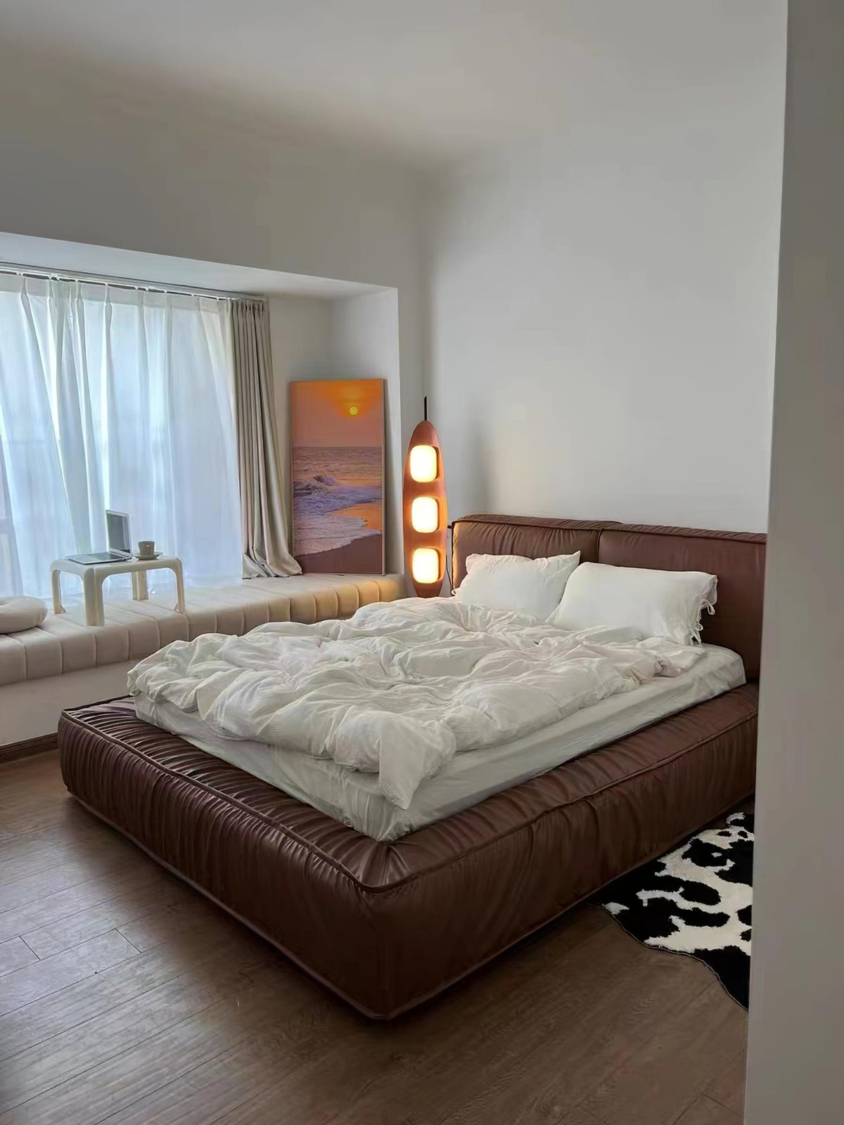Camirara vloerlamp in marmer
