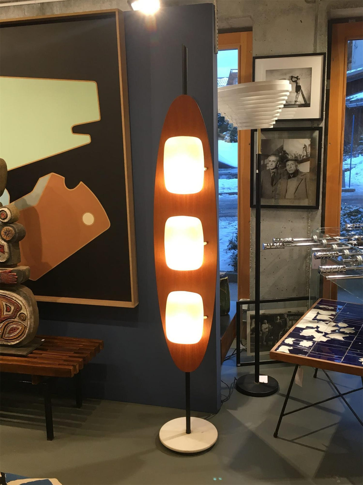Camirara vloerlamp in marmer