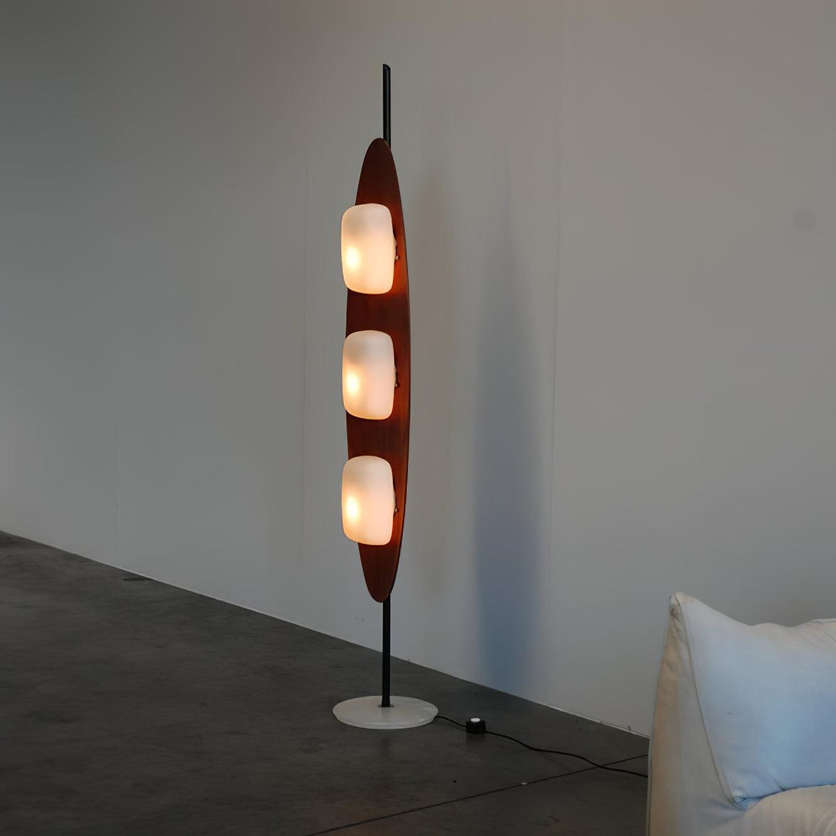 Camirara vloerlamp in marmer
