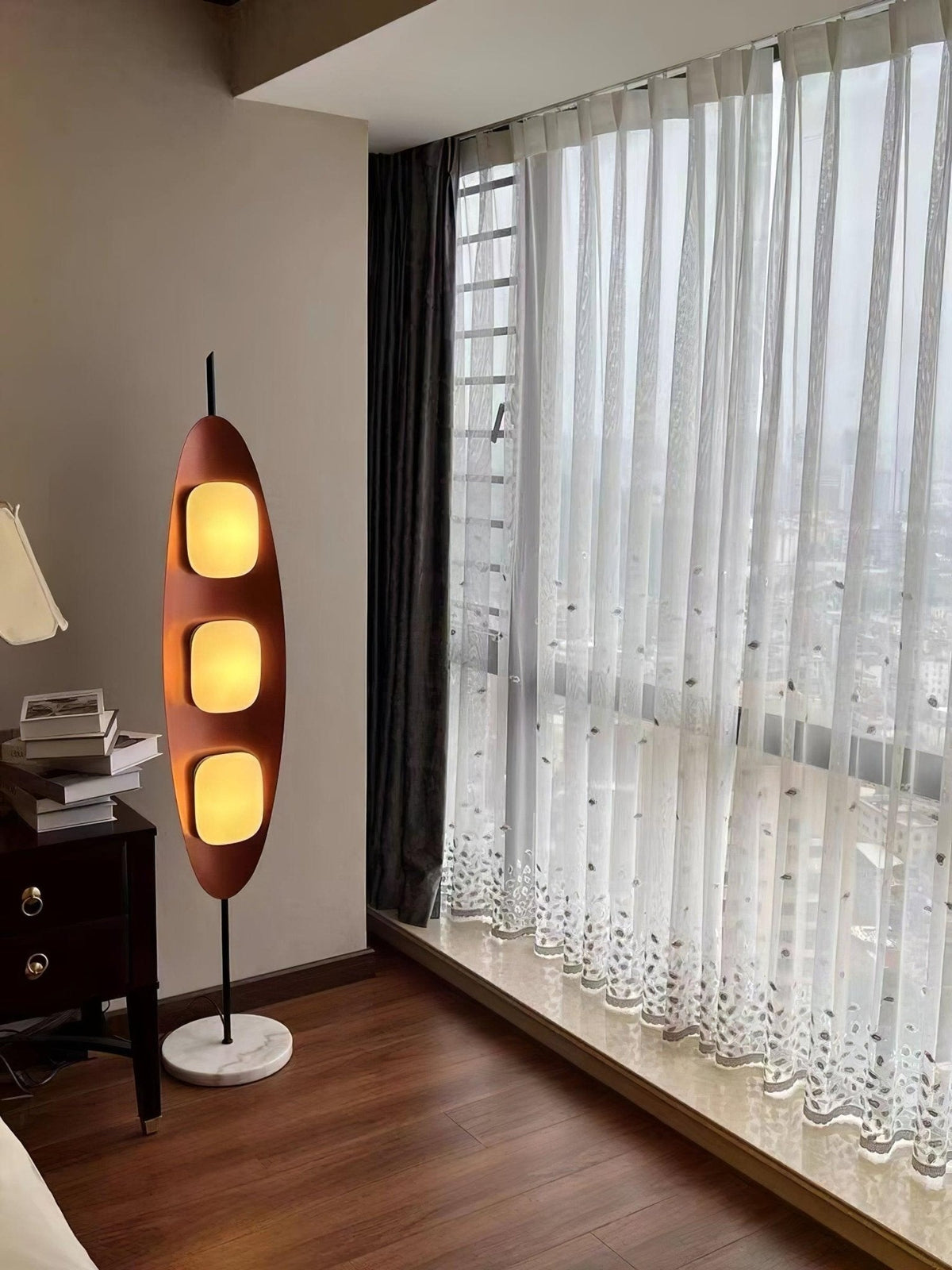 Camirara vloerlamp in marmer