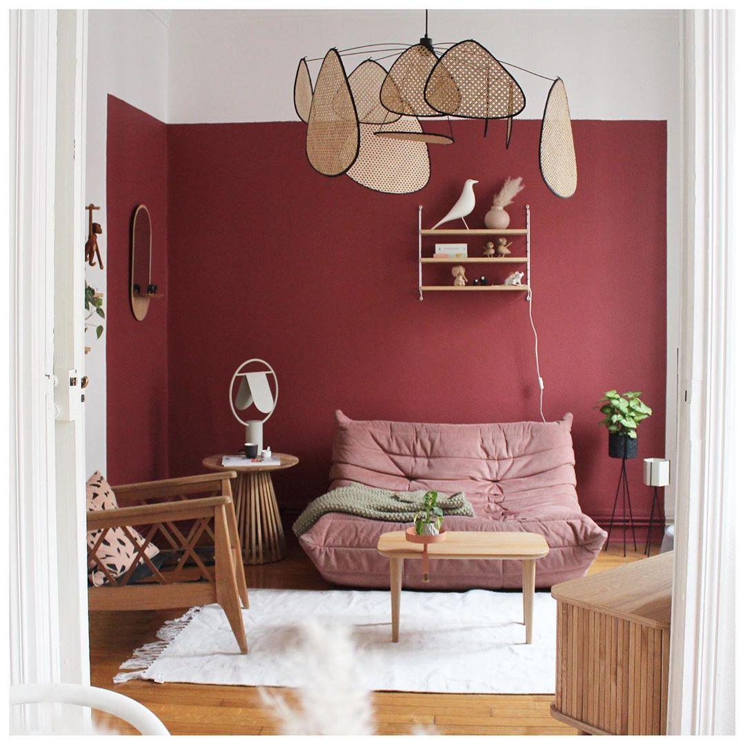 Ariinora hanglamp met rotan en swag industriële stijl